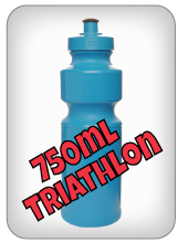 750ml Triathlon Water Bottles