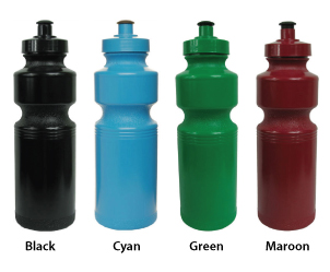 Triathlon water bottle colours