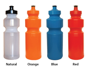 Triathlon water bottle colours