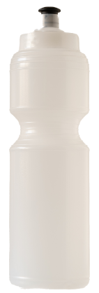 Clear View natural 800ml water bottle