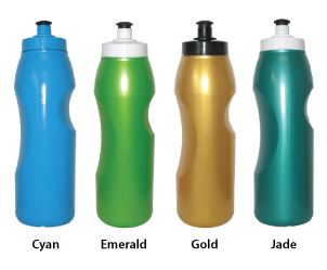 Gripper water bottle colours