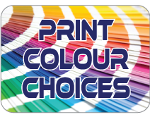 Water Bottle print colour choices